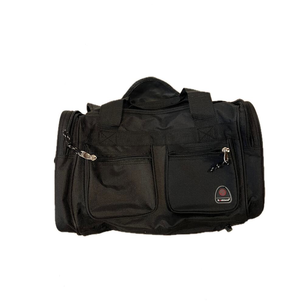 Rockland Black Carry On Travel Bag 16x10x10